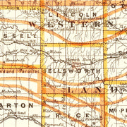 old Kansas map