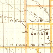 old Nebraska map