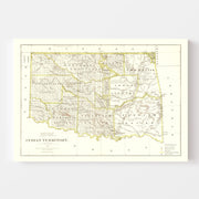 map of Oklahoma