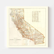 map of California