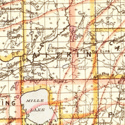 old Minnesota map
