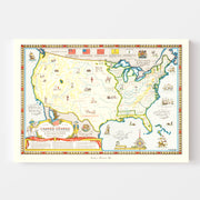 map of United States