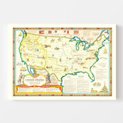 map of United States