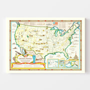 map of United States