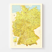 map of Germany