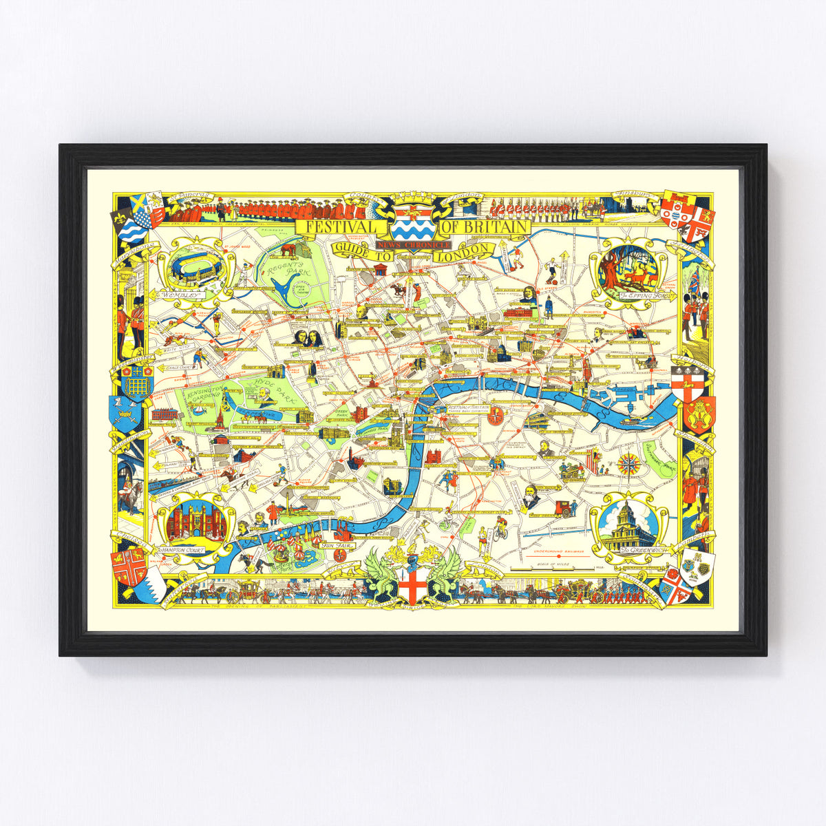 map of London