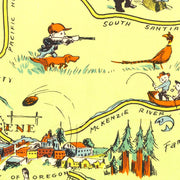 old Oregon map