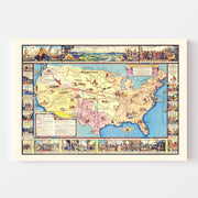 map of United States