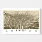map of Rome