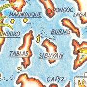 old Philippines map