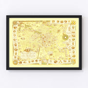 Wilmington Vintage Map 1938