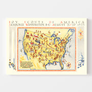 map of United States
