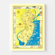map of New Jersey