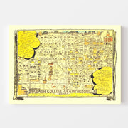 map of Wabash Colleg