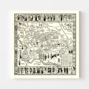 map of Oxford Univer