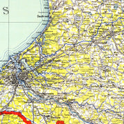old Latvia map