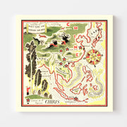 map of China