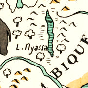 old South Africa map