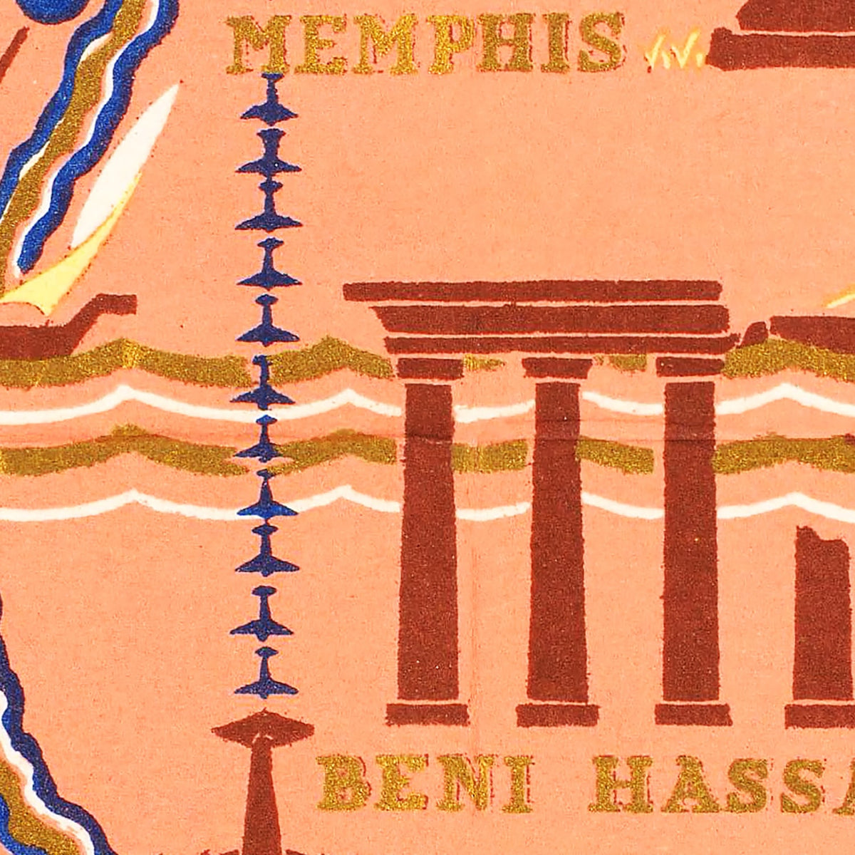 Restored historic details from the 1937 country map of County