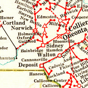 old New York map