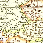 old Europe map