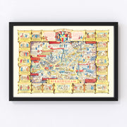 Birmingham Vintage Map 1940