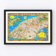 Manhattan Vintage Map 1926