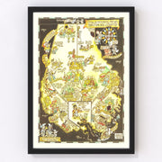Baltimore County Vintage Map 1935
