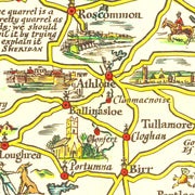 old Ireland map