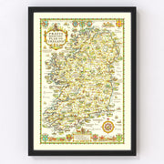 Ireland Vintage Map 1933