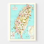 map of Taiwan