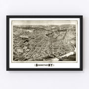 Schenectady Vintage Map 1882