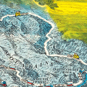 old Oregon Trail map