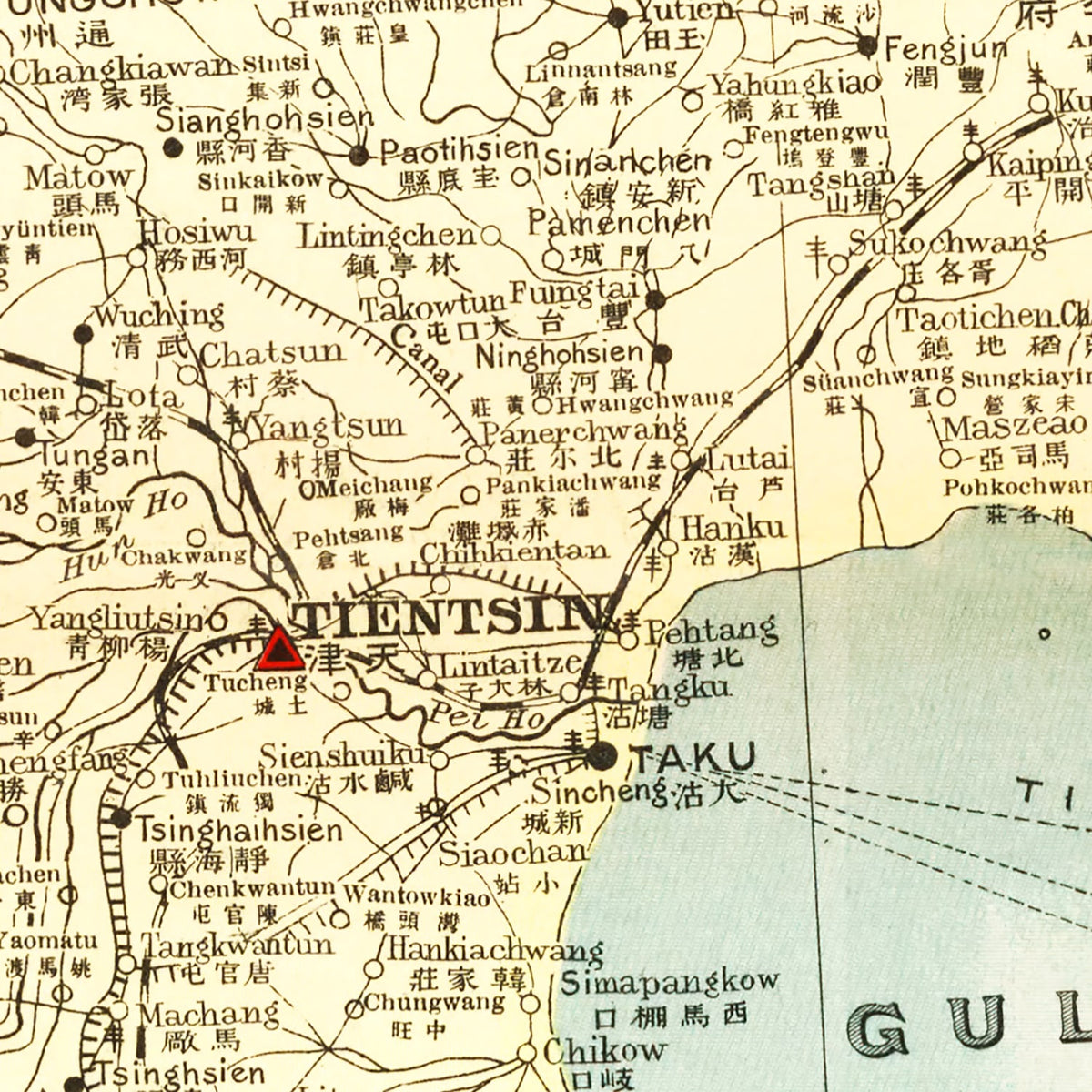 Restored historic details from the 1917 region map of County