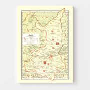 map of Shensi China