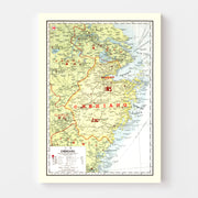 map of Chekiang Chin