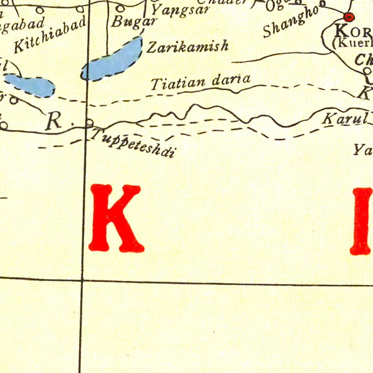 Restored historic details from the 1917 region map of County
