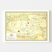 map of Tibet China