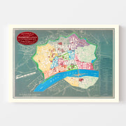 map of Frankfurt