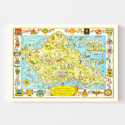 map of Oahu