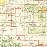 old Oregon map