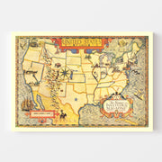 map of United States