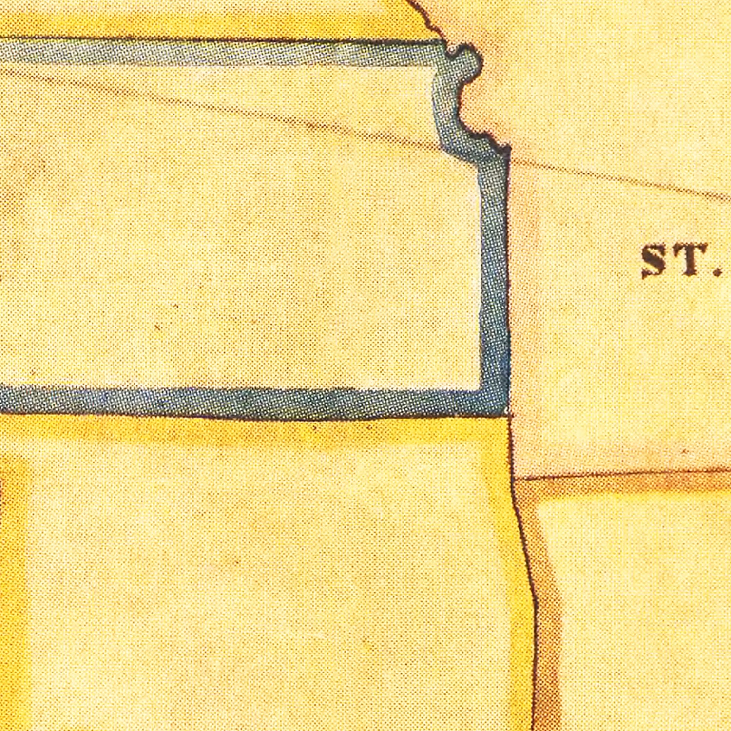 Restored historic details from the 1926 country map of County