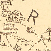 old Iran map