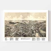 map of Springville