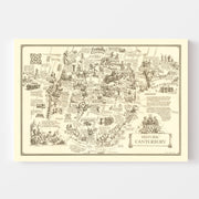 map of Canterbury