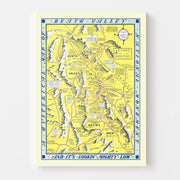 map of Death Valley