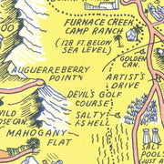 old Death Valley map