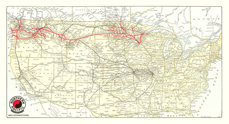 Size comparison using Vintage Map of Yellowstone National Park, 1909