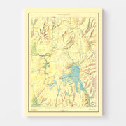 map of Yellowstone